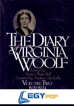The Diary of Virginia Woolf Vol 2 1920 1924